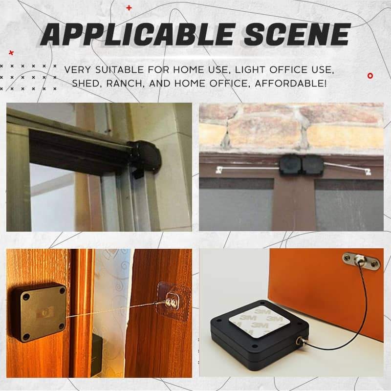 Punch-free Automatic Sensor Door Closer For Drawers Rawstring Door Closer Bracket Door Automatic Closer Dropshipping