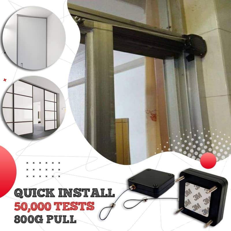 Punch-free Automatic Sensor Door Closer For Drawers Rawstring Door Closer Bracket Door Automatic Closer Dropshipping