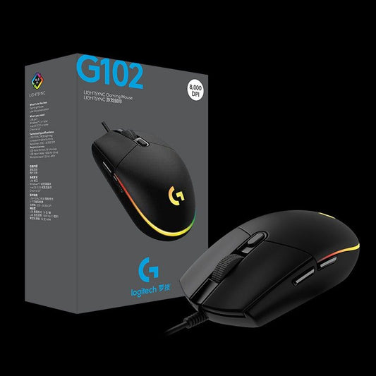 Logitech G102 LIGHTSYNC 2nd Gen Gaming Wired Mouse Optical Game Mouse Support Desktop/ Laptop windows 10/8/7 2Gen Optical Mouse