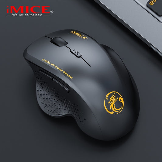 Ergonomic Mouse Wireless Mouse Computer Mouse For PC Laptop 2.4Ghz USB Mini Mause 1600 DPI 6 buttons Optical Mice