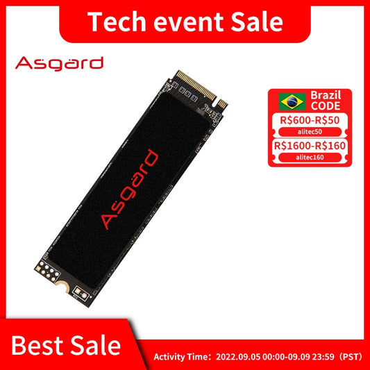 Asgard M.2 ssd M2  PCIe NVME 250GB 500GB 1TB 2TB Solid State Drive 2280 Internal Hard Disk hdd for Laptop
