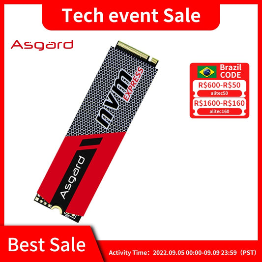 Asgard M.2 ssd M2 256gb 512gb 1T PCIe NVME Solid State Drive 2280 Internal Hard Disk for  Desktop Laptop