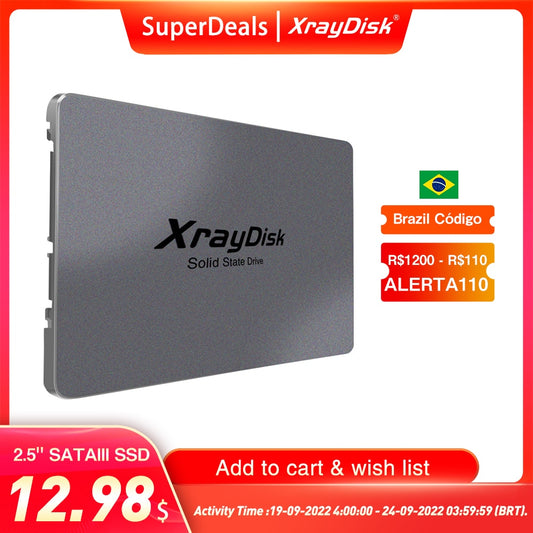 Xraydisk Sata3 Ssd 128GB 256GB Hdd 2.5 Hard Disk Disc 2.5 &quot; Internal Solid State Drive For Laptop&amp;Desktop